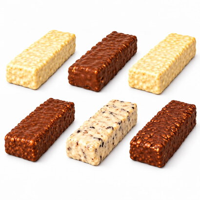Proteïne repen fluffy pakket (6 repen in 6 smaken)