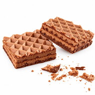 Low carb chocolade proteïne wafel (per 10 wafels)