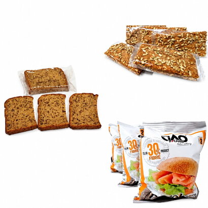 Brood & crackers proefpakket (11 maaltijden in 11 smaken)