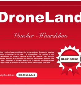 DroneLand DroneLand Waardebon 1000 euro