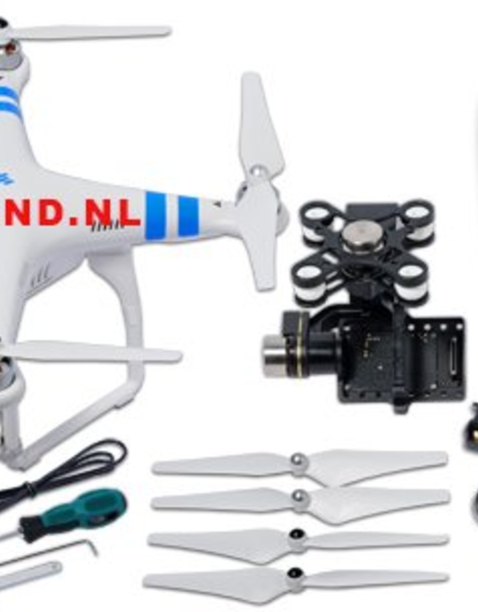 DJI DJI Phantom 2 V3.0 + H4-3D Gopro Zenmuse