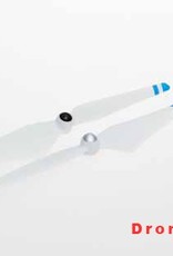 DJI DJI 9 Inch Self Tightening Props White With Blue Stripes