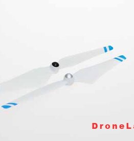 DJI DJI 9 Inch Self Tightening Props White With Blue Stripes