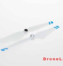 DJI DJI 9 Inch Self Tightening Props White With Blue Stripes