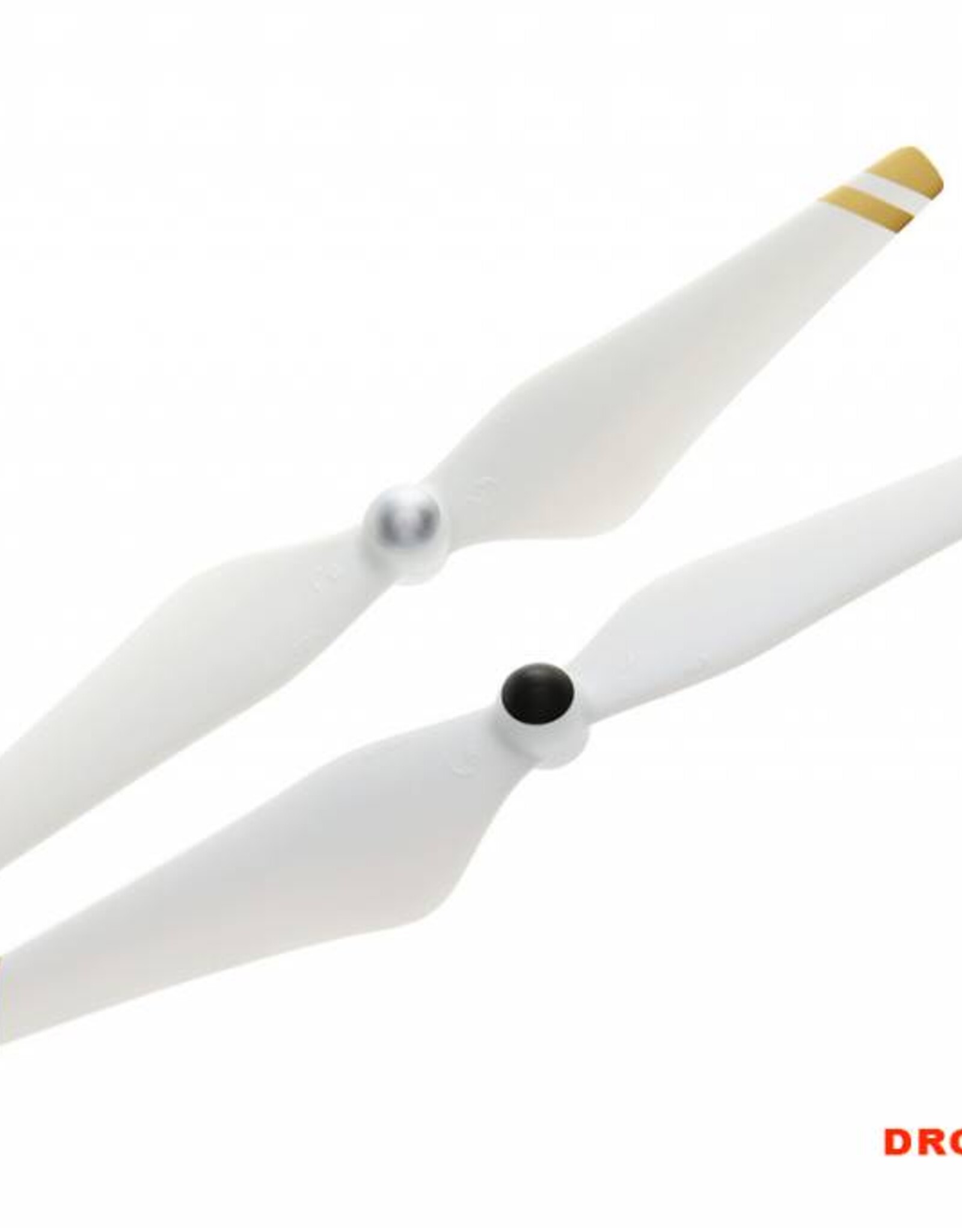 DJI DJI 9450 Self Tightening Propellor 1CW + 1CCW White With Gold Stripes