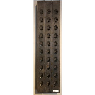 Pupitre, Champagnerek, Riddling rack muurmodel 30 flessen