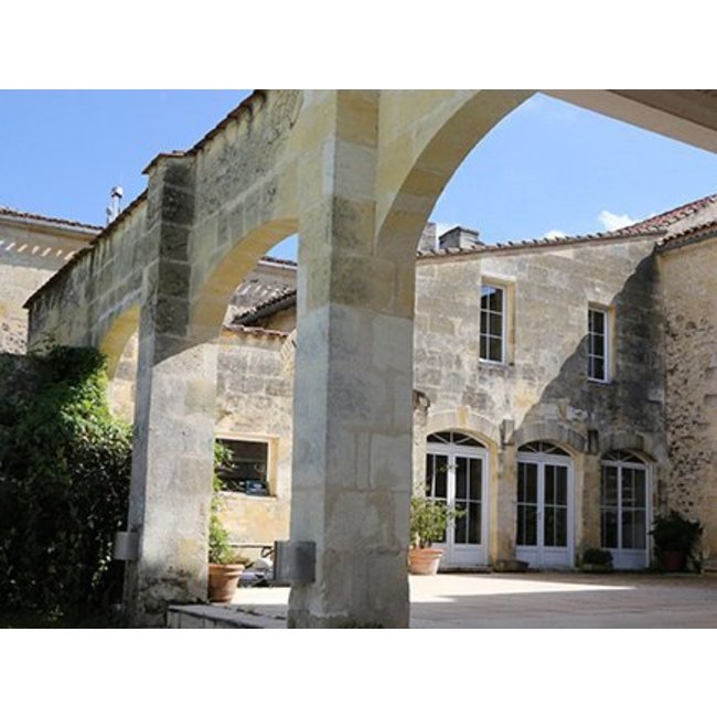 1-fles wijnkist Château Baracan - Côtes de Bordeaux, Frankrijk