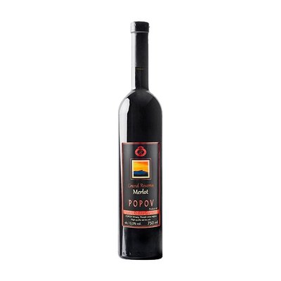 Popov Winery Merlot Grand Reserve - Tikvesh, Noord-Macedonië