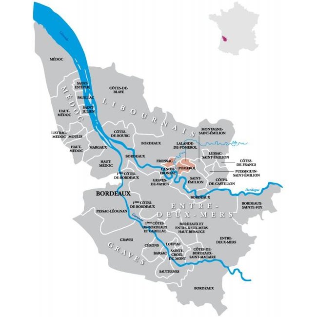 Château de l'Étoile de Salles 2019 - Lalande de Pomerol, Bordeaux, Frankrijk