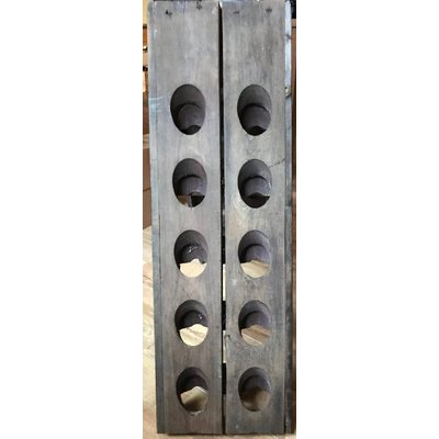Pupitre, Champagnerek, Riddling rack grondmodel 20 flessen