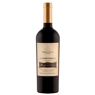 Popova Kula Chardonnay Barrique Perfect Choice - Demir Kapija, Noord-Macedonië