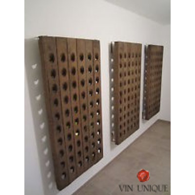 Pupitre, Champagnerek, Riddling rack muurmodel 60 flessen