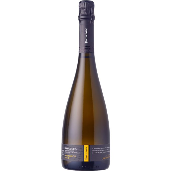 Paladin Prosecco D.O.C. Spumante Millesimato 2022 Extra Dry - Veneto, Italië