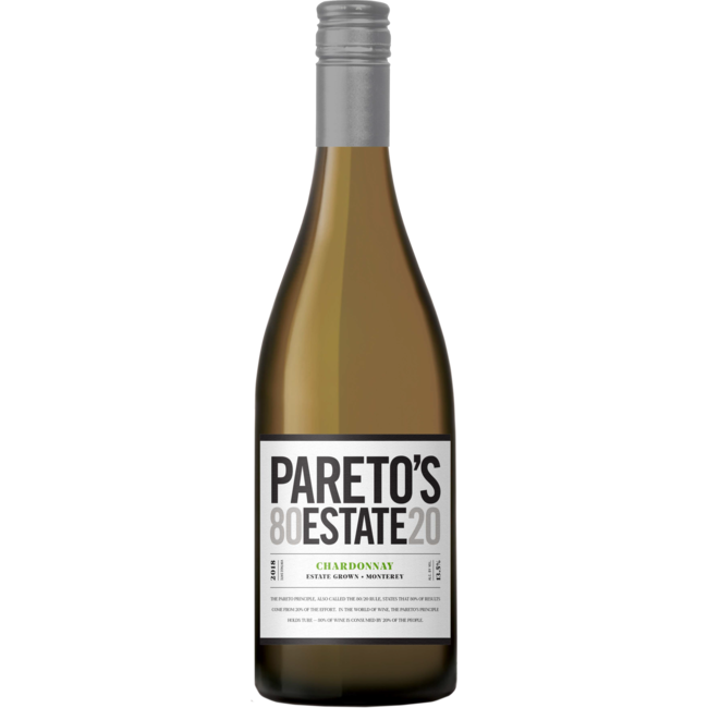 Pareto's Estate Chardonnay 2020 Pareto's Estate - Monterey, Californië, VS