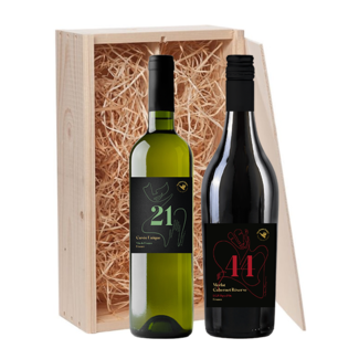 The Finest Grapes 2-fles wijnkist The Finest Grapes Nr. 21 en Nr. 44 - Pays d'Oc, Frankrijk