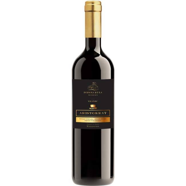 Popova Kula Winery Vranec Aristokrat 2015 - Demir Kapija, Noord-Macedonië