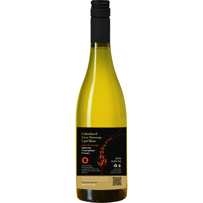 Nr. 19 Colombard / Gros Manseng / Ugni Blanc The Finest Grapes - Côtes de Gascogne, Frankrijk