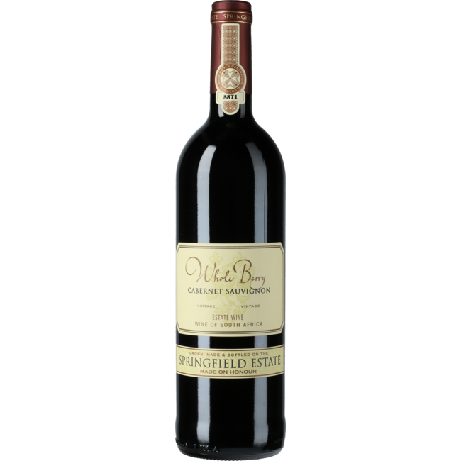 Springfield Estate Springfield Whole Berry Cabernet Sauvignon - Robertson Valley, Zuid-Afrika