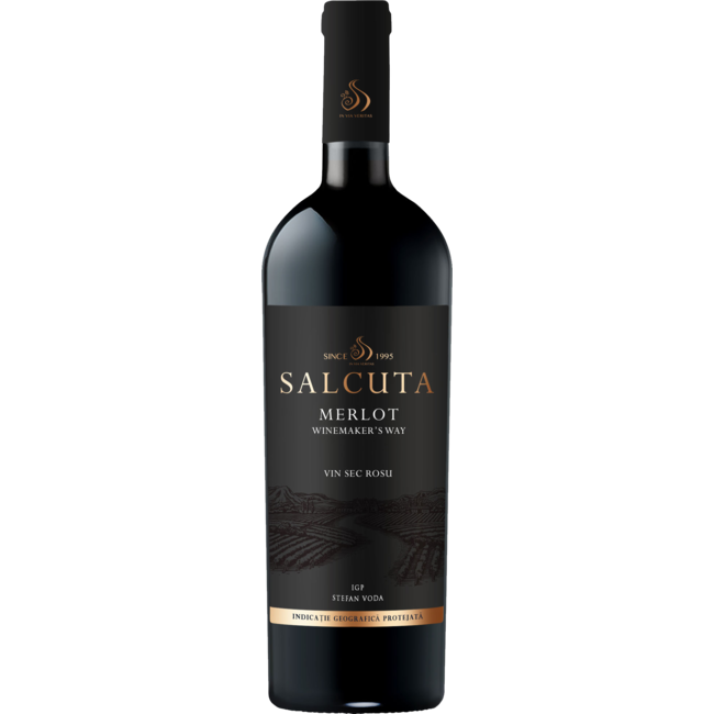 Salcuta Merlot Winemaker's Way - Stefan Voda, Moldavië