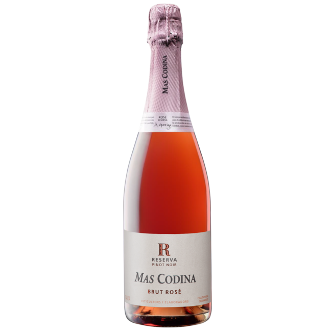 Mas Codina Cava Brut Rosé Reserva BIO - Penedès, Spanje