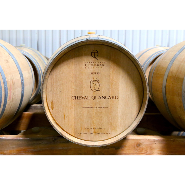 Cuvée Clémence Élevé Blanc A.O.C. Cheval Quancard - Entre-Deux-Mers, Bordeaux, Frankrijk