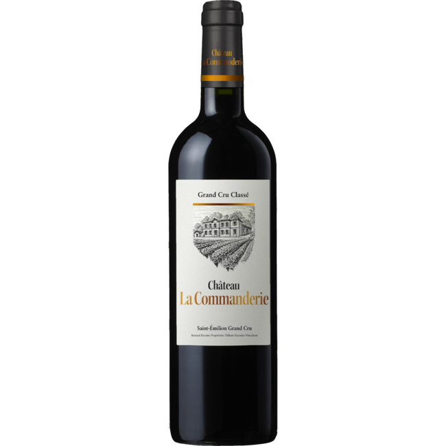 Château La Commanderie Saint-Émilion Grand Cru Classé 2020 - Saint-Émilion, Bordeaux, Frankrijk