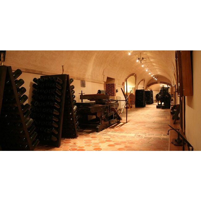 1-fles wijnkist Launois Père et Fils Millesimé Grand Cru - Mesnil-sur-Oger, Champagne, Frankrijk