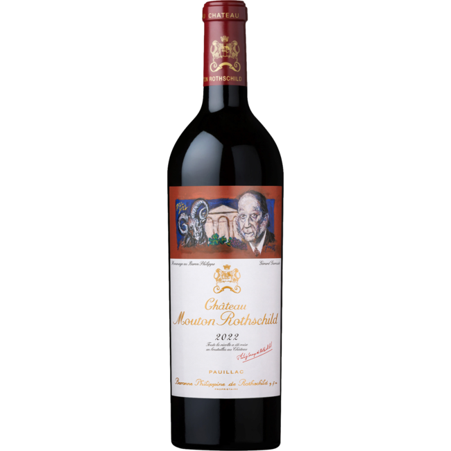 Château Mouton Rothschild 1e Cru Pauillac 2022 - Pauillac, Bordeaux, Frankrijk