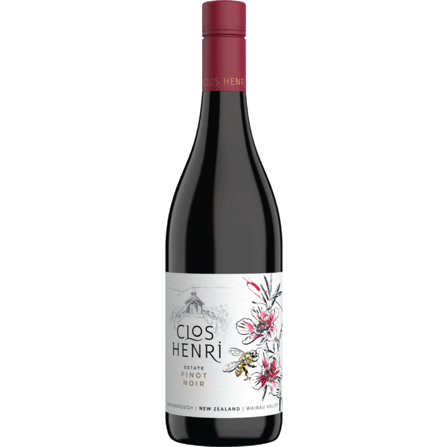 Clos Henri Vineyard Pinot Noir Estate Wairau Valley Clos Henri 2019 - Marlborough, Nieuw-Zeeland