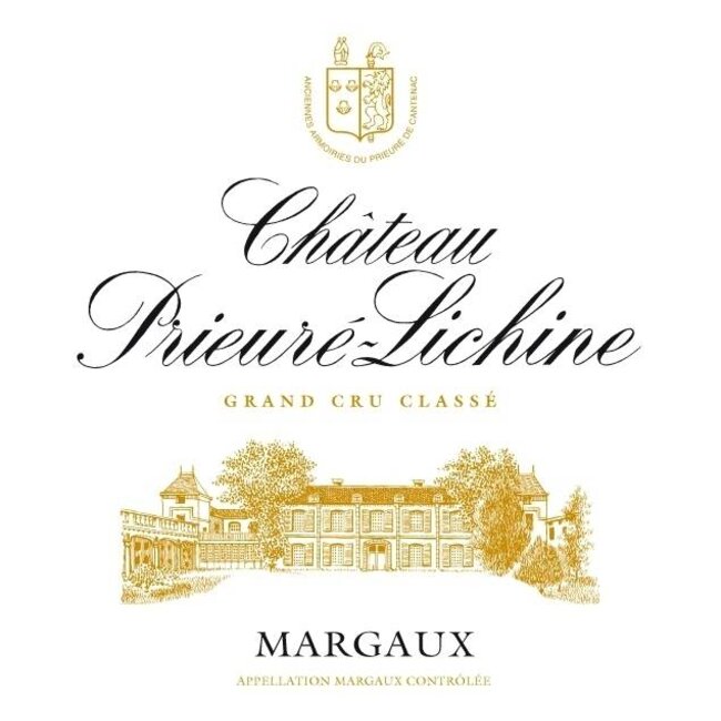Château Prieuré-Lichine 4e Cru Margaux 2018 - Margaux, Bordeaux, Frankrijk