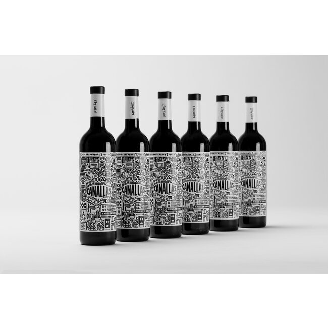 Bodegas Arrāez Canallas Tinto Monastrell / Tempranillo - Valencia, Spanje