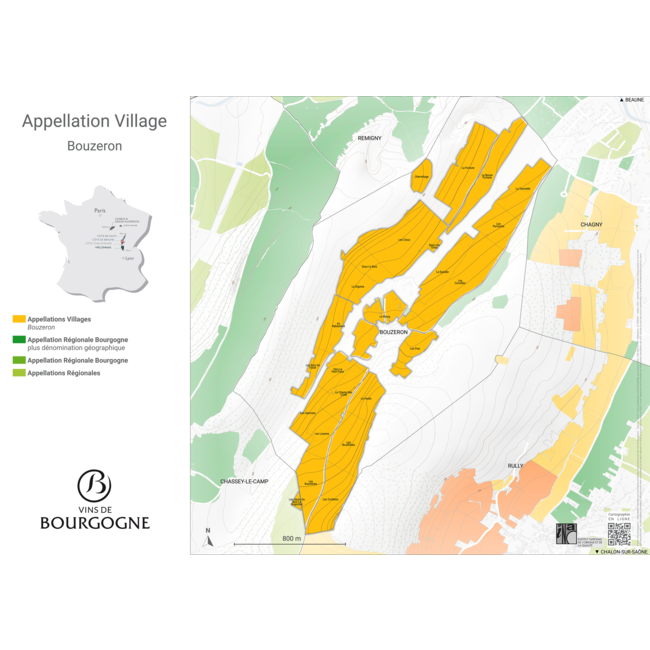 Maison Chanzy Bouzeron Clos de la Fortune Monopole 2023 MAGNUM 1,5L - Bourgogne, Frankrijk