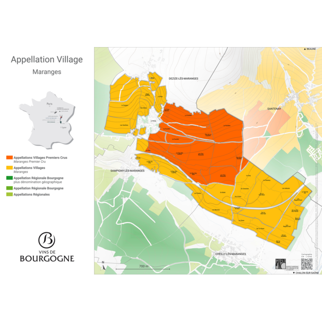 Maison Chanzy Maranges Premier Cru La Fussière 2022 - Bourgogne, Frankrijk