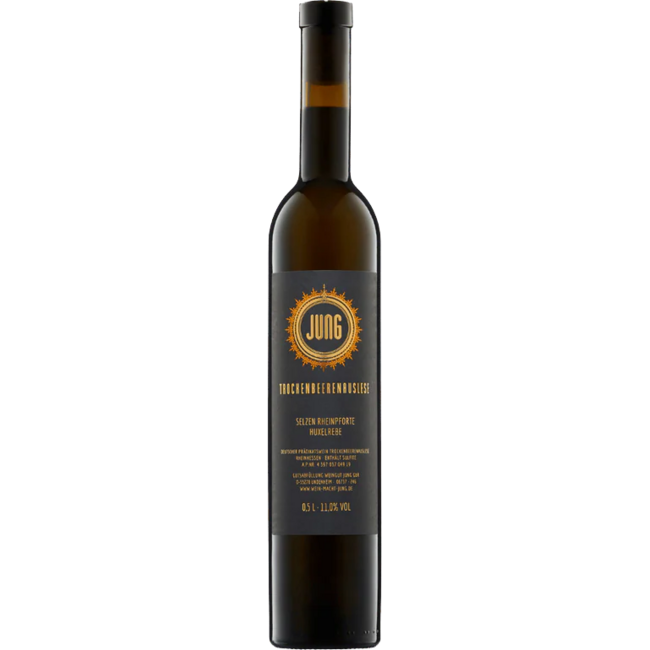 Weingut Jung Huxelrebe Trockenbeerenauslese Selzen Rheinlandpforte 0,5L - Undenheim, Rheinhessen, Duitsland