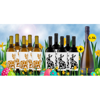 Paas Pakket 2026 bestaande uit 10 flessen + gratis Magnum (1.5L) Prosecco