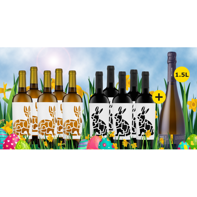 Paas Pakket 2026 bestaande uit 10 flessen + gratis Magnum (1.5L) Prosecco