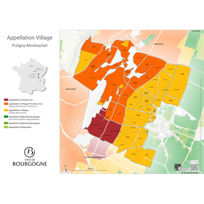 Maison Chanzy Puligny-Montrachet Les Reuchaux 2023 - Bourgogne, Frankrijk