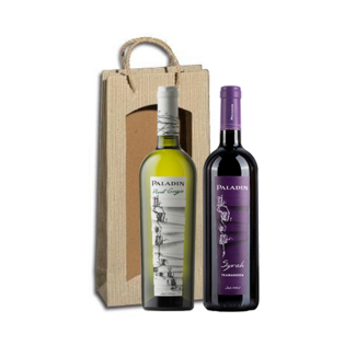 Paladin 2-fles wijngeschenk Paladin Syrah & Paladin Pinot Grigio - Veneto, Italië Paladin 2-fles wijngeschenk Paladin Syrah & Paladin Pinot Grigio - Veneto, Italië
