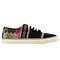 Clasico - Navy blue - Low top sneaker aztec print