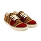 Clasico - Red - Low top sneaker aztec print