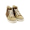 Clasico - Light Brown - High top sneaker aztec print