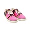 Clasico - Pink - Low top sneaker aztec print