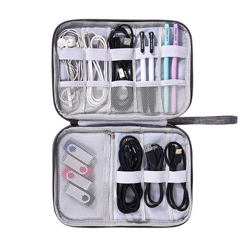 Clever Travel Kabel organizer reisetui zwart Clever Travel Clever Travel Kabel organizer reisetui zwart Clever Travel