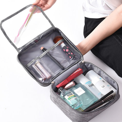 Clever Travel Reis toilettas zwart Clever Travel Clever Travel Reis toilettas zwart Clever Travel