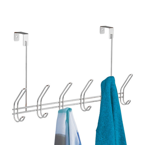 iDesign Deurkapstok verchroomd 3 haken iDesign - Classico iDesign Deurkapstok verchroomd 3 haken iDesign - Classico