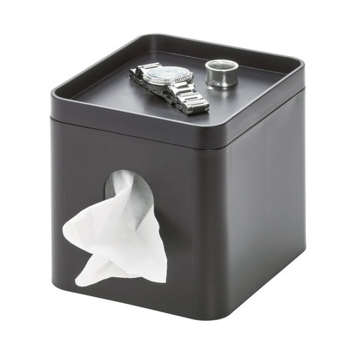 iDesign Tissuehouder zwart iDesign - Cade iDesign Tissuehouder zwart iDesign - Cade