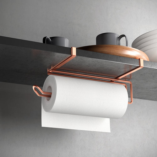 Tomado | Metaltex Hangende keukenrolhouder Metaltex - Copper edition Tomado | Metaltex Hangende keukenrolhouder Metaltex - Copper edition