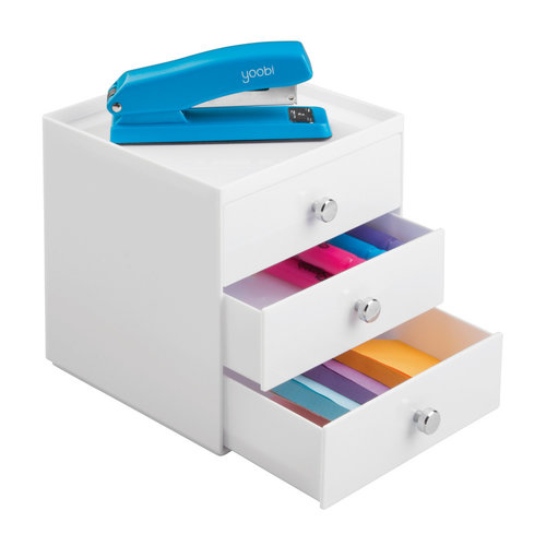 iDesign Bureau organizer wit 3 lades iDesign iDesign Bureau organizer wit 3 lades iDesign