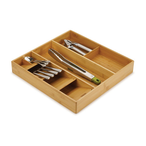 Joseph Joseph Bestek organizer bamboe 5-vaks Joseph Joseph - DrawerStore Joseph Joseph Bestek organizer bamboe 5-vaks Joseph Joseph - DrawerStore