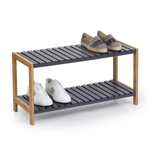 Five® Bamboe schoenenrek 2 etages Five® Five® Bamboe schoenenrek 2 etages Five®